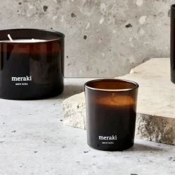 Meraki scented candles 12 hours 2-pack, Warm tonka Brown Online