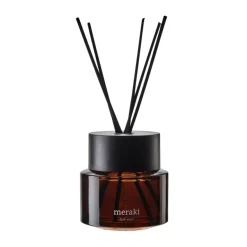 Meraki Scented Sticks 100 ml, Dark wood Brown Sale