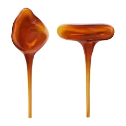 Ferm Living Mercury watering globe 2 parts, Amber, 15x24 cm Orange Hot