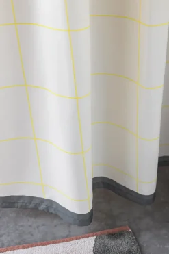 Mette Ditmer Mesh shower curtain 150x200 cm, Yellow