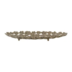 Bloomingville Micha decorative tray 25x43.5 cm, Gold Gold-coloured