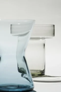 Orrefors Midsummer Mini Vase Peach-leaved Bellflower, 86 mm Transparent Best