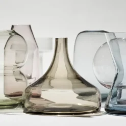 Orrefors Midsummer Mini Vases 7 pieces, Multi Transparent New