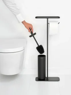 Brabantia MindSet toilet butler, Mineral infinite Grey Hot