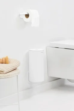 Brabantia MindSet Toilet roll holder, Mineral Fresh White