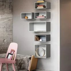 Muuto Mini stacked 2.0 storage system, large, light Grey Discount