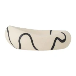 Bloomingville Minna bowl 11x14 cm, Nature White Discount