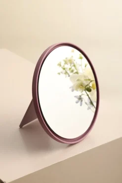 Design Letters Mirror Mirror table mirror Ø21 cm, Lavender Purple Clearance