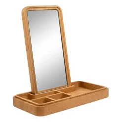 Spring Copenhagen Mirror with jewellery box 32 cm, Oak Brown Discount