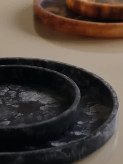 Ferm Living Mist decorative tray Ø30 cm, Charcoal Black Best