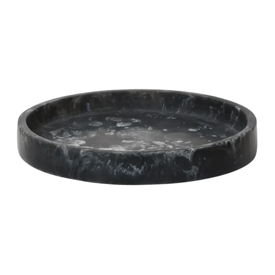 Ferm Living Mist decorative tray Ø20 cm, Charcoal Black Outlet
