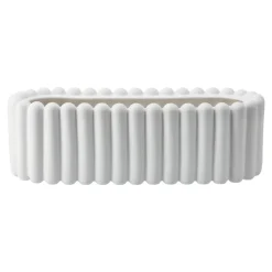 DBKD Mist flower pot oval, White Sale