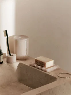 Ferm Living Mist soap dish 9x14 cm, Pearl Beige Best