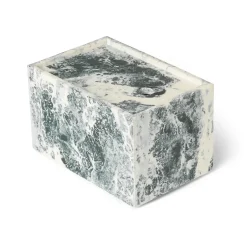 Ferm Living Mist storage box 10x15 cm, Emerald-off white Grey Discount