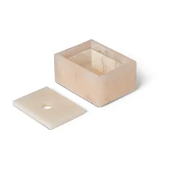 Ferm Living Mist storage box 7,5x10 cm, Pearl Beige New