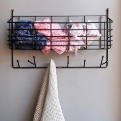 Maze Mitten Shelf, Black