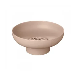 Blomus MIYABI vase Ikebana Ø21 cm, Terracotta Brown New