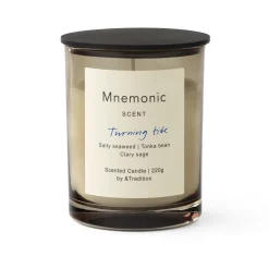 &Tradition Mnemonic MNC5 scented candle, Turning tide Black
