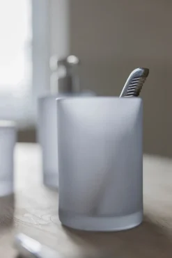 Mette Ditmer Modest toothbrush holder 10 cm, Dove Blue Sale