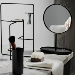 Blomus Modo make-up mirror, Black