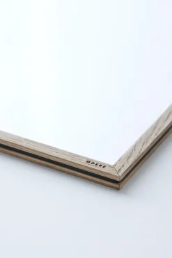 MOEBE oak frame 40x50 cm, Transparent. Wood. Black BrownBlack Best