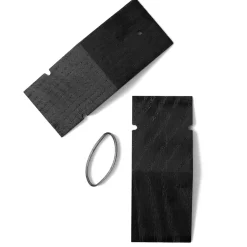 MOEBE Pinch wooden clip, painted oak Black