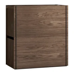 MOEBE storage box, Smoked oak-black Brown Discount