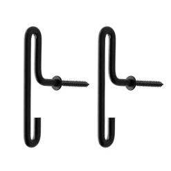 MOEBE wall hook small 2- pack, Black Online