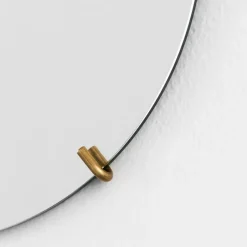 MOEBE wall mirror Ø 70 cm, Bronze Gold-colouredSilver-coloured Outlet