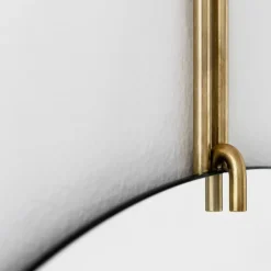 MOEBE wall mirror Ø 70 cm, Bronze Gold-colouredSilver-coloured Outlet