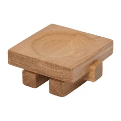 Ferm Living Moku tray, Untreated oak, 7x8 cm Beige Clearance