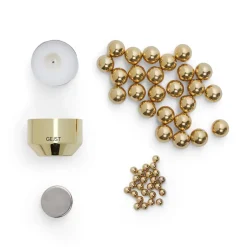 Gejst Molekyl lantern, brass Gold-coloured Clearance