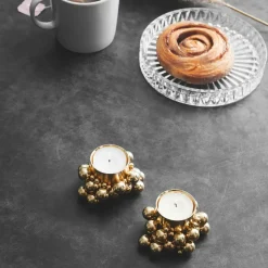 Gejst Molekyl lantern, brass Gold-coloured Clearance