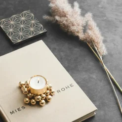 Gejst Molekyl lantern, brass Gold-coloured Clearance