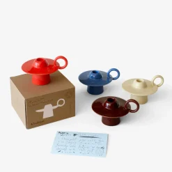 &Tradition Momento JH39 candle holder, Poppy Red Hot