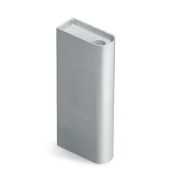 Northern Monolith candle holder tall, Aluminium Silver-coloured Best