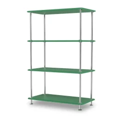 Montana Free 30000 shelf, 152 Parsley structured-chrome GreenSilver-coloured Hot