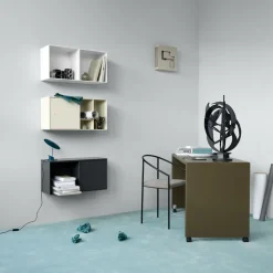 Montana Mini 1103 shelf module, Camomile 159. with door Yellow Outlet