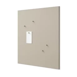 Montana noticeboard 69.6x69.6 cm, Clay Grey