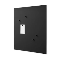Montana noticeboard 69.6x69.6 cm, Black New