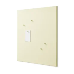 Montana noticeboard 69.6x69.6 cm, Vanilla White Best