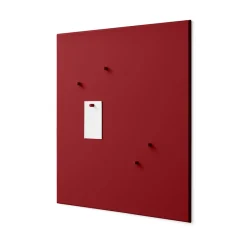 Montana noticeboard 69.6x69.6 cm, Beetroot Red New