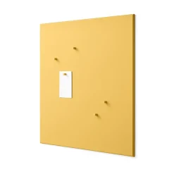Montana noticeboard 69.6x69.6 cm, Acacia Yellow Discount