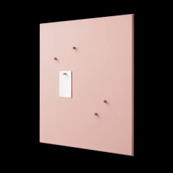 Montana noticeboard 69.6x69.6 cm, Ruby Pink Best