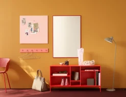 Montana noticeboard 69.6x69.6 cm, Ruby Pink Best