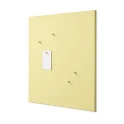 Montana noticeboard 69.6x69.6 cm, Camomile Yellow Discount