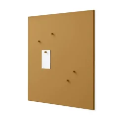 Montana noticeboard 69.6x69.6 cm, Amber Orange Clearance