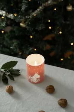Muurla Moomin block candle LED 10 cm, Gifts Red Hot