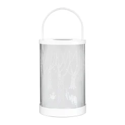 Muurla Moomin candle holder Ø12x26 cm, In the Woods Transparent Best