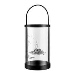 Muurla Moomin candle lantern, Sailors BlackTransparent Hot
